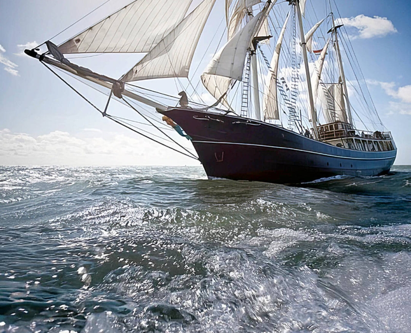 Tall Ship Barquentine - Hamburg, Germany